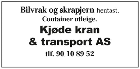 Kjøde Kran & Transport AS
