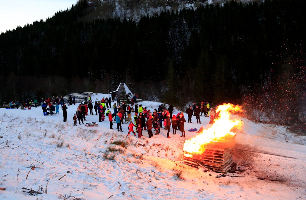 ILLUSTRASJONSFOTO: Her frå ein tidlegare julefest i Sandnesdalen.