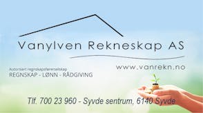 Vanylven rekneskap logo
