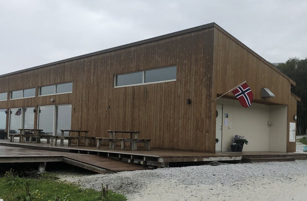 Strandhuset på Hakallestranda.