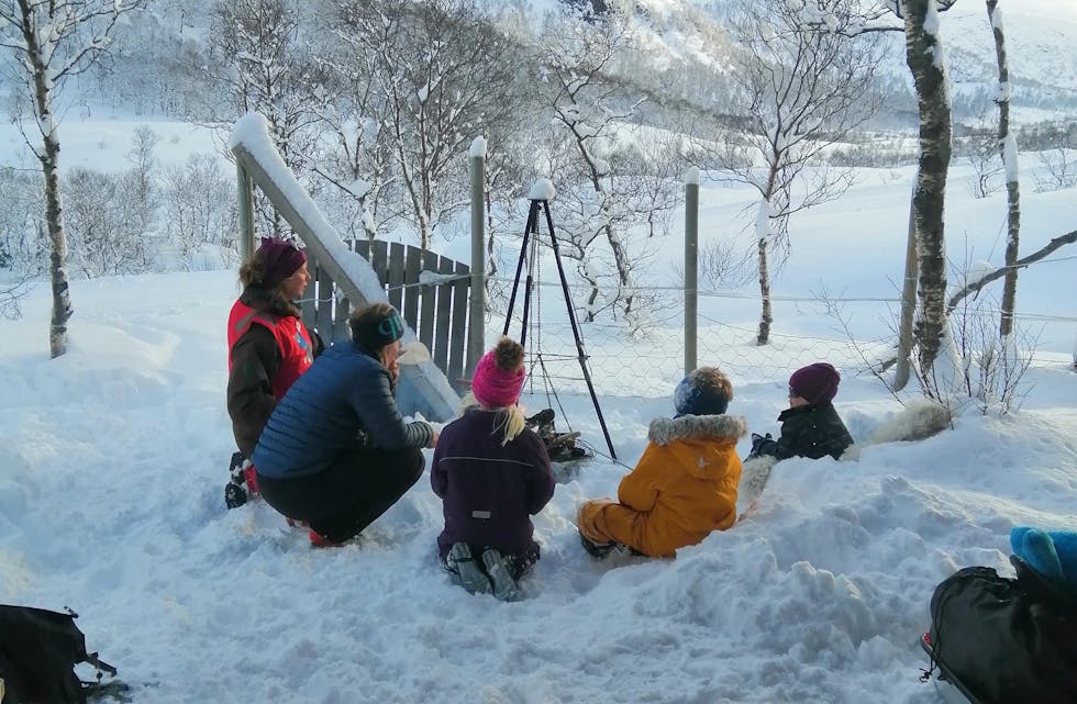 Her eit arkivbilete frå førre helg, då Barnas turlag hadde eit liknande arrangement på Øverberg.