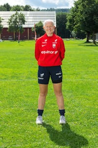 TALENT: Amalie Anny Ervik Røys frå Syvde var ei av over 90 jenter som var til stades på Equinor Talentleir i Porsgrunn i år. FOTO: Mats Lønne. 