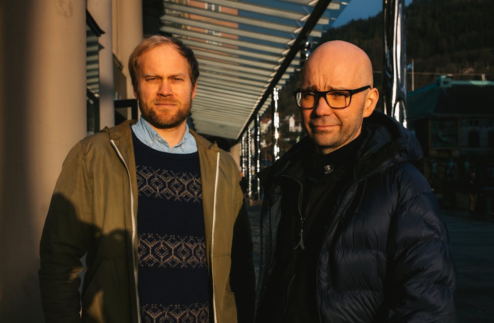 AKTUELLE: Håvard Klyve Parr og Stian Indrevoll har regien på serien Katastrofen Kielland som no går på TV2.