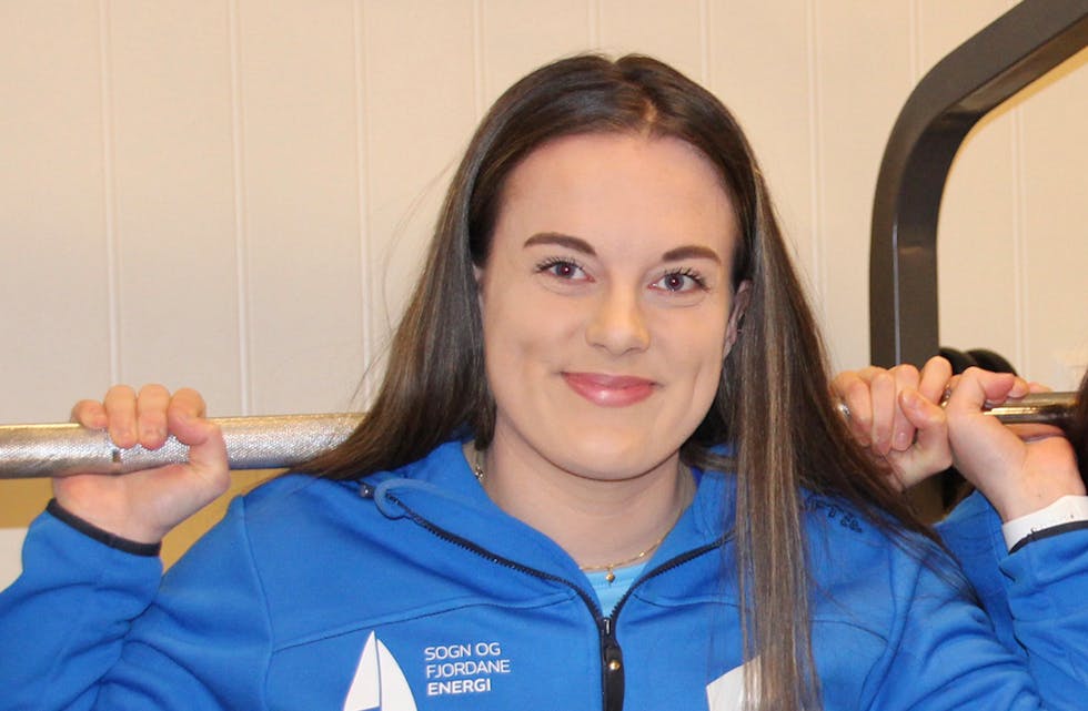 SER FRAMOVER: Kristina Thunem håpar på god framgang utover i sesongen med meir trening og konkurransar i kroppen.