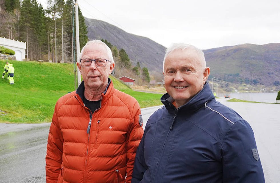 Ottar Jan Løvoll (AP) og Nils-Olav Moen (INP) ARKIVFOTO: Synste Møre
