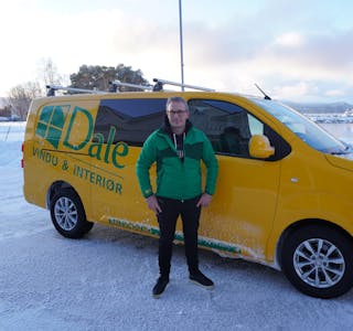 TREDJE GENERASJONS DALE: Yngve Dale satsar på service og levering i Vanylven, eit tilbod tidlegare generasjon har drive før han. 