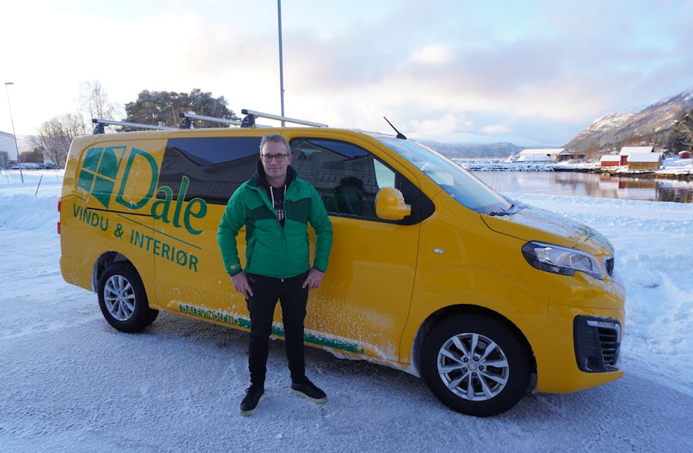 TREDJE GENERASJONS DALE: Yngve Dale satsar på service og levering i Vanylven, eit tilbod tidlegare generasjon har drive før han. 