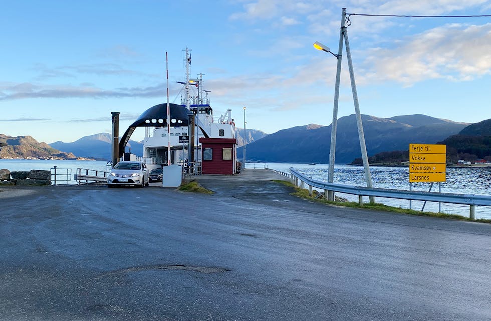 Illustrasjonsfoto av Åram ferje.