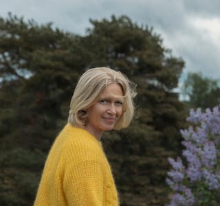 Maria Parr held boklanseringa i heimbygda Torsdag, og haustar allereie gode kritikkar for boka "Oskar og eg".