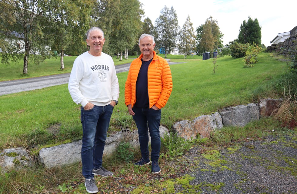 SØKJER HERRAR: Knut Ivar og Nils Olav Moen vil starte opp herretrim, med fokus på det sosiale så vel som det sportslege. I kveld er det oppstartsmøte.