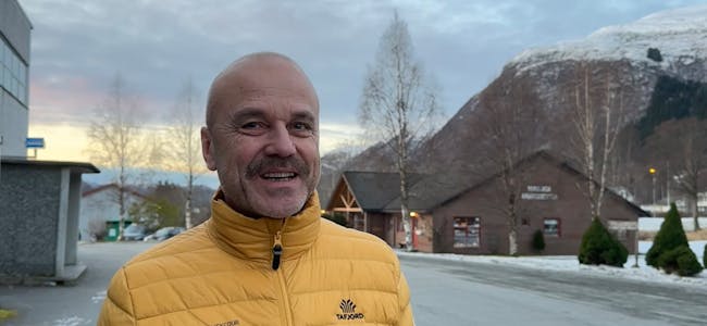Erik Espeset er konsernsjef i Tafjord kraft, og har ein klar bodskap om framtidas energikjelder for Vanylven kommune. 