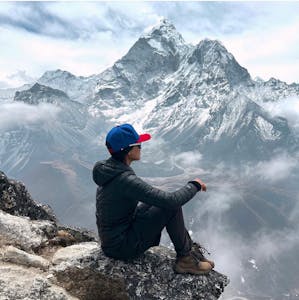 FOTO: Privat Instagram bilde av Helén på Nagarjuna Peak.