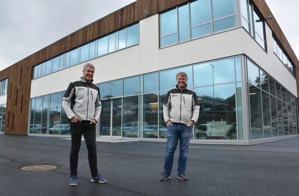 DRAGEBYGG: Heming og Mads Drage