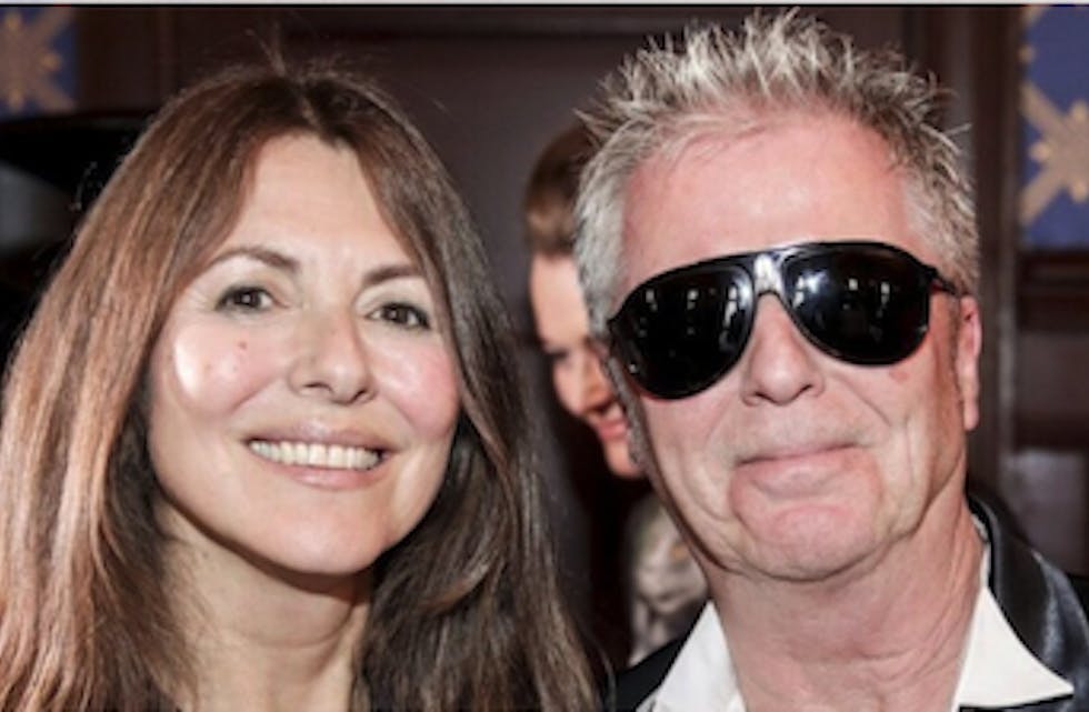 KJEND DUO: Claudia Scott og Stein Groven/ Casino Steel, her fotograferte i Olavshallen då Steel fylte 70 år, har eit langt samarbeid bak seg og gav mellom anna ut plata Scott og Steel i 1988. I slutten av juli kjem dei til Myreløda.