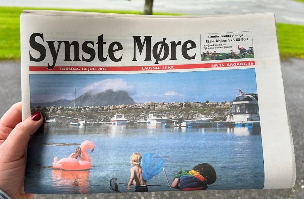 SOMMARAVISA er på veg til abonnentar - og nærbutikkane i Vanylven.