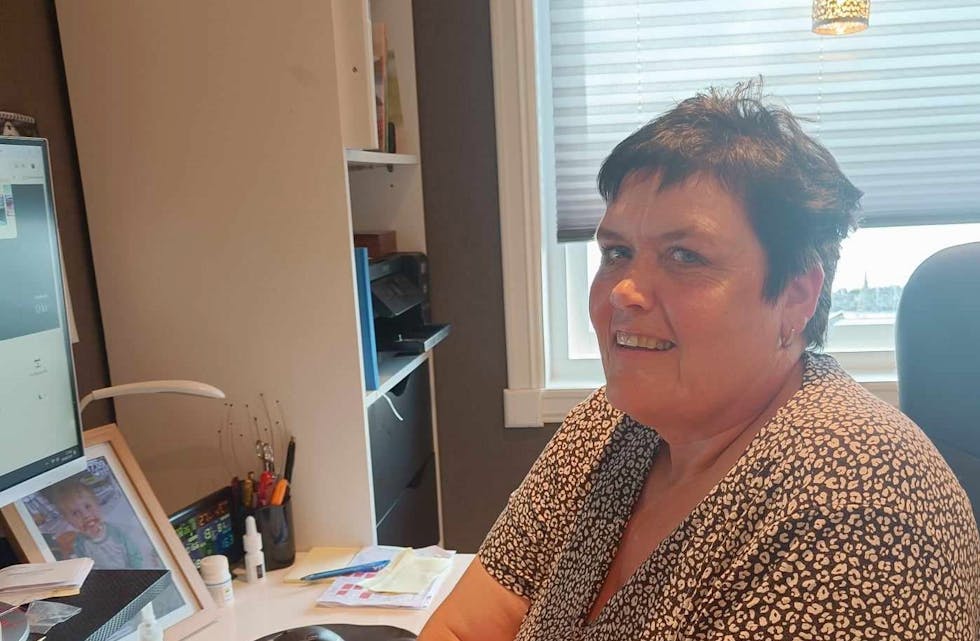 KORTVARIG GLEDE: Laila Haugen var ein av mange som vart millionærar denne kvelden.