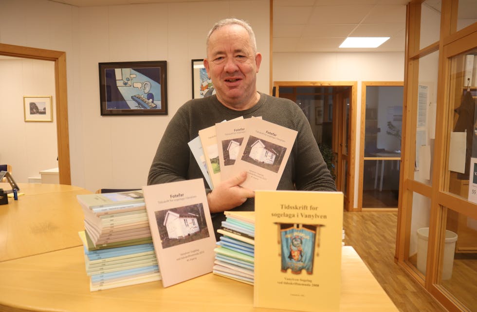 SKRIBENTAR: Ole Magne Kvalsvik etterlyser skribentar til Fotefar.