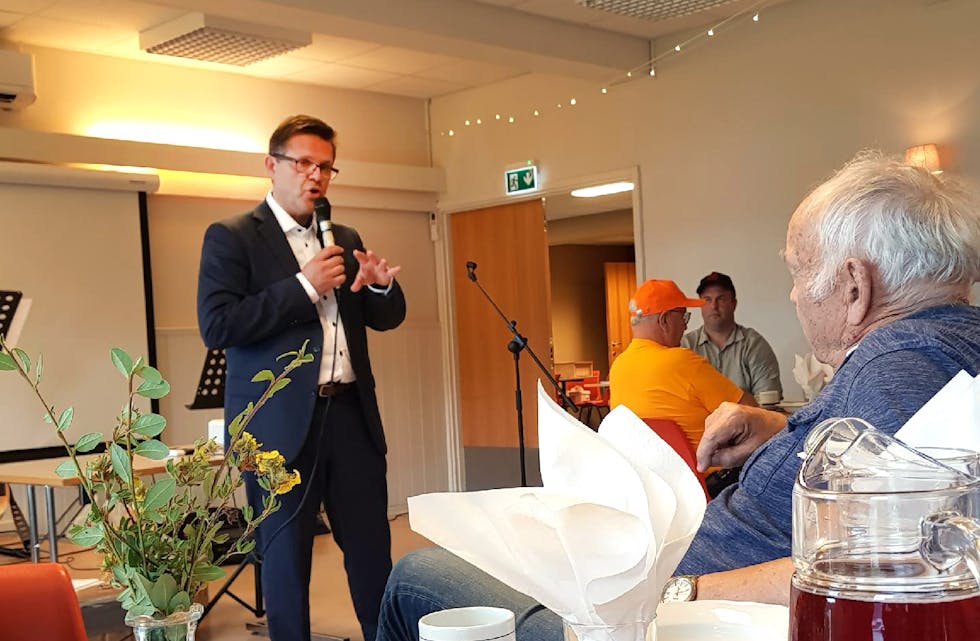 SAMFERDSEL var temaet for Frand Sve på Pensjonistlaget sitt møte sist veke.