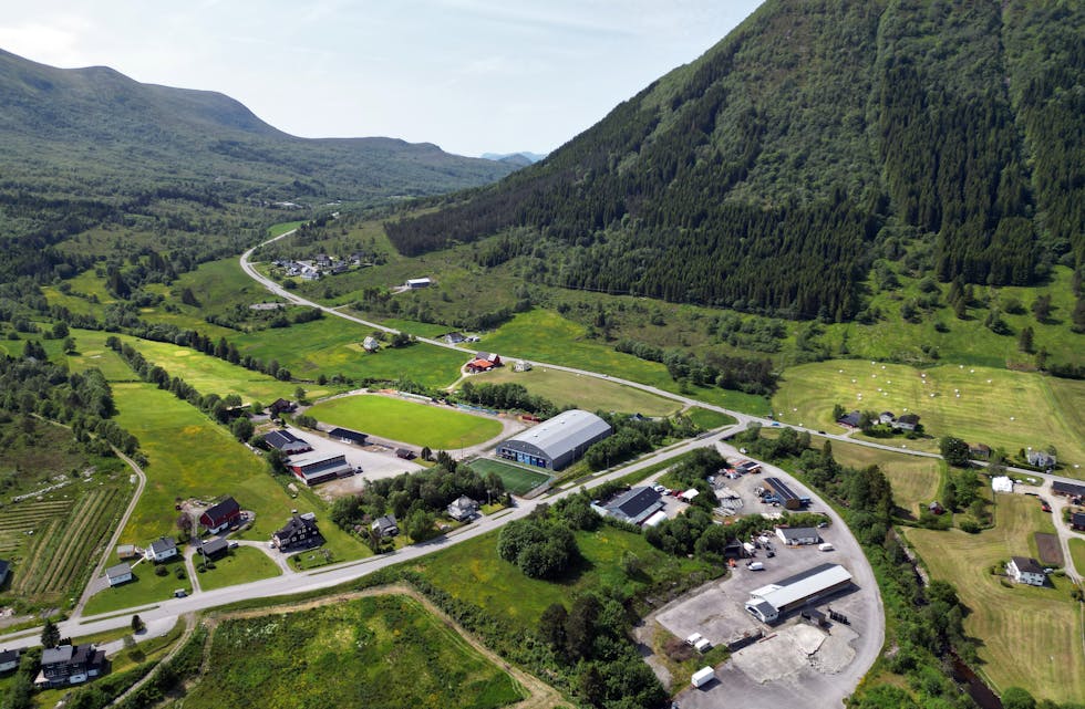 Oversiktsbilete av Eidså.