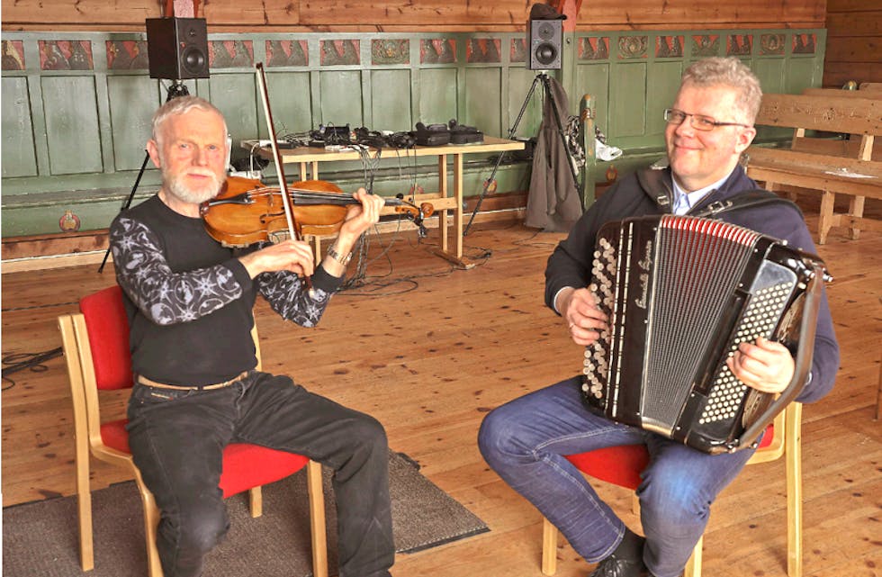 DUO: Arne M. Sølvberg og Håvard Svendsrud.